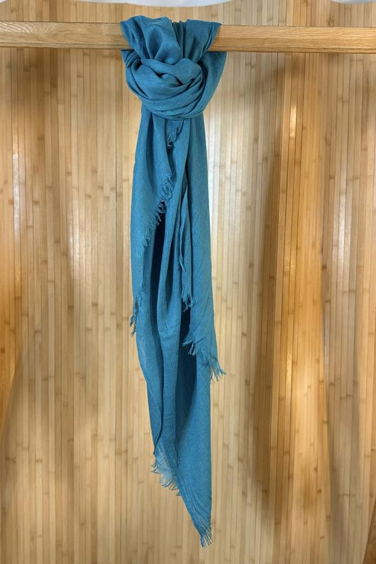 Classic Portobello Scarf Aegean Turquoise /20=